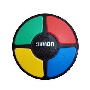 Simon Electronic Memory Game Red Green Yellow Blue Classic Fun Toy 2019